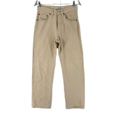 Jeans Diesel CHEYENNE Beiges Coupe Droite Régulière W29 L30 Fabriqués En Italie - Photo 1/4