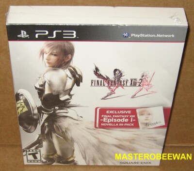 Final Fantasy XIII-2 -- Novella Edition (Sony PlayStation 3, 2012