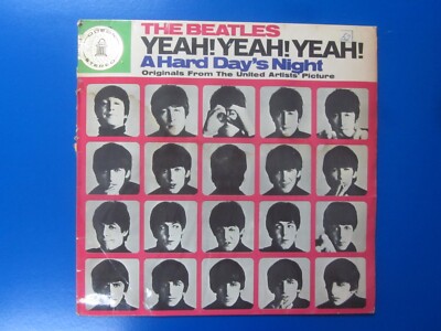 THE BEATLES A Hard Day's Night GERMAN RELEASE FROM ODEON RECORDS