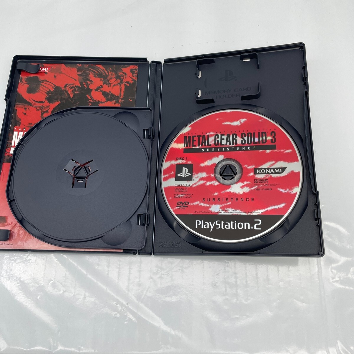 Jeu Metal Gear Solid 3 Subsistence Sony Playstation 2 PS2