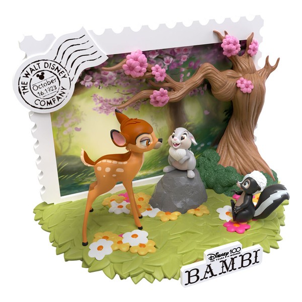 Beast Kingdom Disney - D-Stage Pvc Diorama Bambi - Disney 100 Years Of Wonder-image