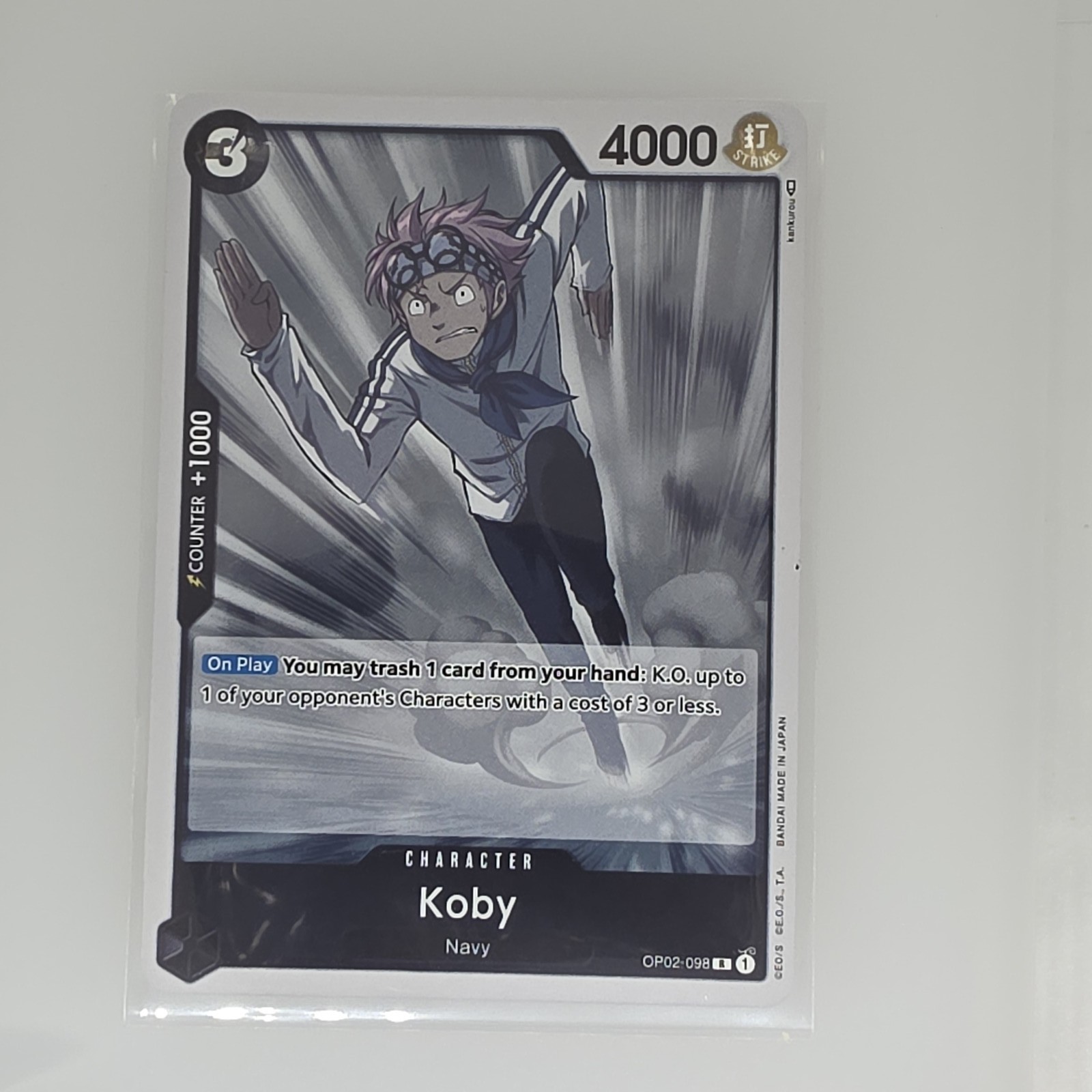 Paramount War #OP02-098 Koby Foil