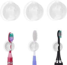 Suct Cup Toothbrush Holder for Mirror, Electric Toothbrush Hanr Wall