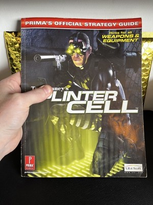 Tom Clancy's Splinter Cell: Official Strategy Guide by Prima! VERY RARE!