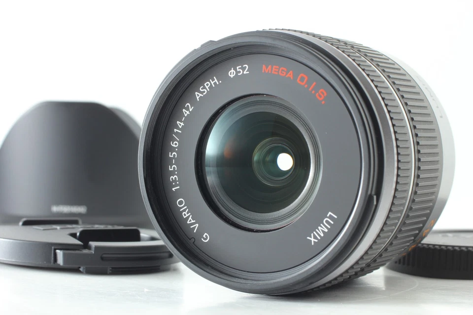 [NEUF] Objectif Panasonic LUMIX G VARIO 14-42 mm F3,5-5,6 ASPH Silver M4/3... - Photo 1/4