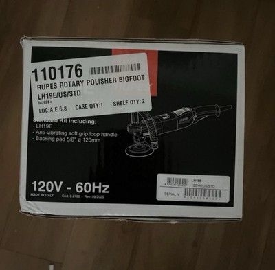 Rupes BigFoot Rotary Polisher LH19E