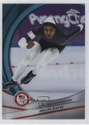 2026 Chrome US Winter Olympic & Paralympic Team Hopefuls /199 Shani Davis qf6