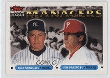 1993 Topps Major League Managers Buck Showalter Jim Fregosi #510 1cl0