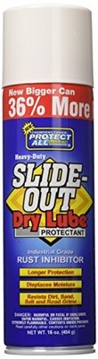 Thetford 40003 RV Camper Protect All Slide-Out Dry Lube Protectant 16 oz