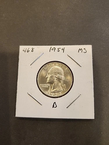 1954-D Washington Quarter Brilliant Uncirculated