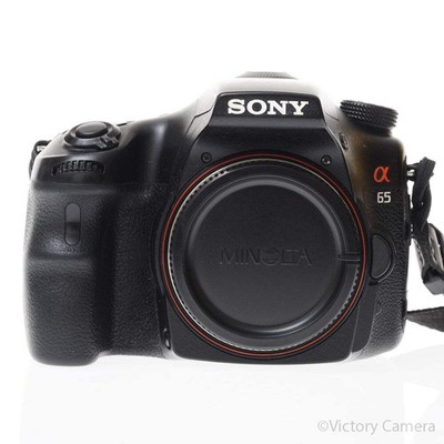 Sony Alpha A65 24MP DSLR Camera Body [EXC]