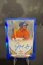 2014 Bowman Chrome - Prospect Auto Jason Martin #BCAP-JMA Blue Refractor /150 