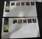 2012 AUSTRALIAN NOBEL PRIZE WINNERS FDC COVER SET OF 2