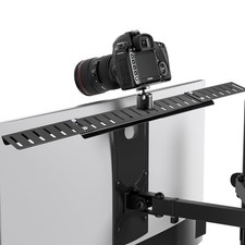 Extra Large DSLR Monitor Mount Desk Camera Light Webcam Shelf VESA 100x100mm