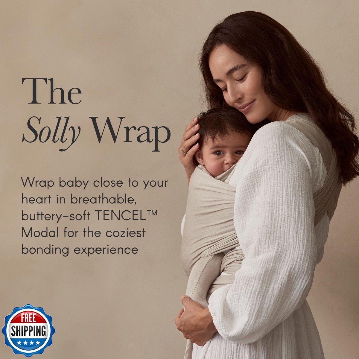 Solly Baby Wrap, Buttery-Soft Baby Carrier Newborn to Toddler 8-25