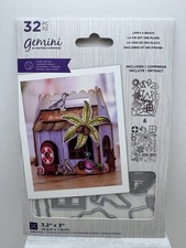 Crafter's Companion Gemini Life  s A Beach Die  Stamp 32 Piece Set Treat Box NEW