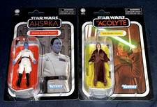 STAR WARS VINTAGE COLLECTION GRAND ADMIRAL THRAWN VC337 & JEDI INDARA VC 345