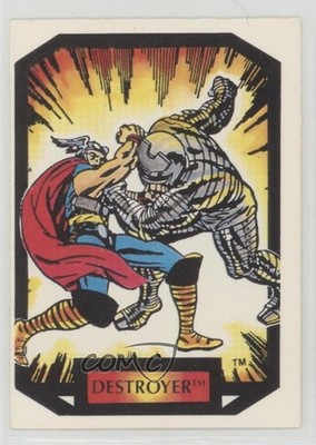 1987 Comic Images Colossal Conflicts Series 2 Destroyer #17 1p3f
