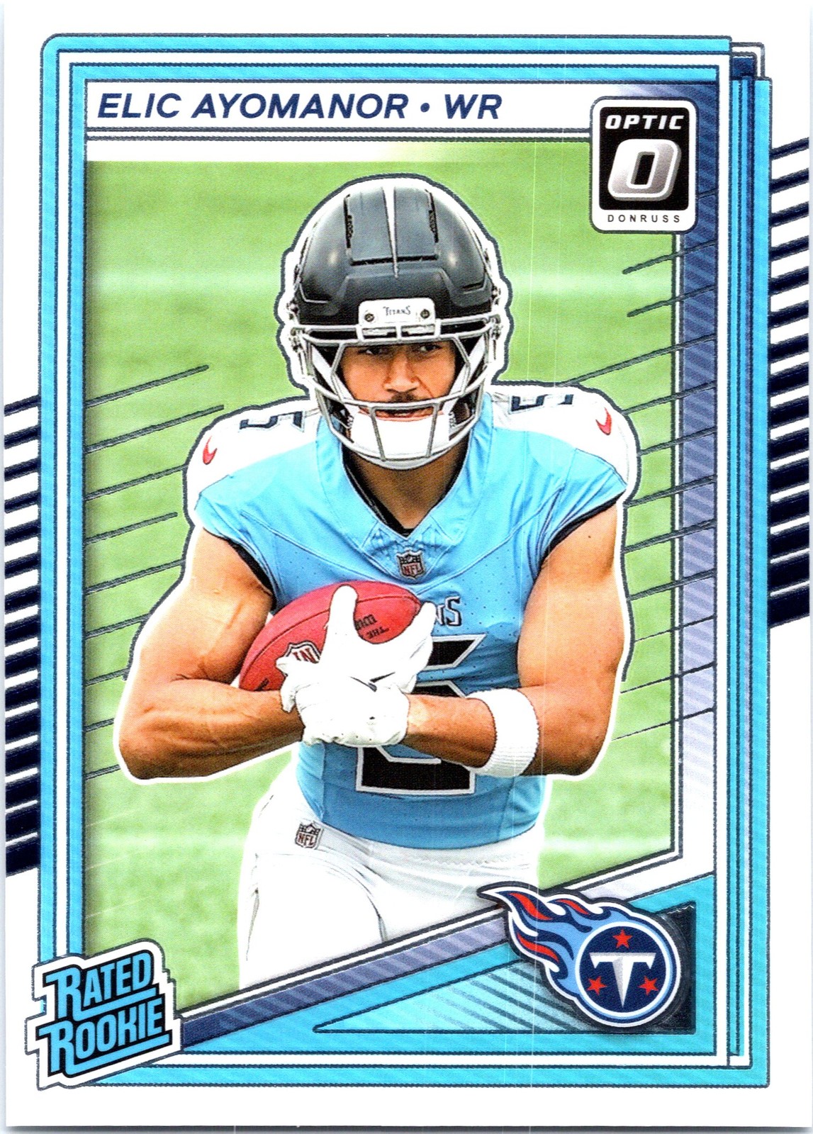 2025 Donruss Optic #235 Elic Ayomanor