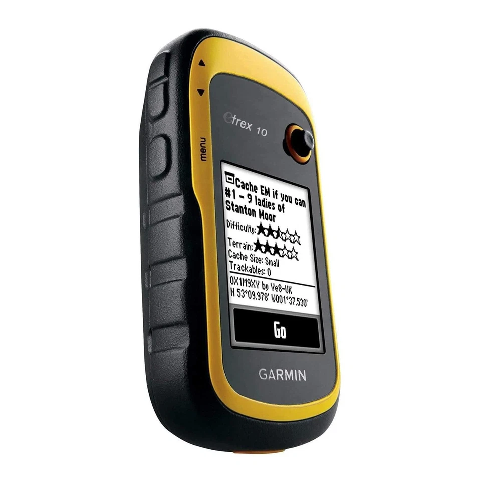 Garmin Etrex 10 Gps Handheld Navigator Waterproof Yellow Black With Worldwide... - Image 3 of 4