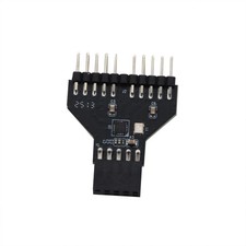 Motherboard USB2.0 9Pin Header Splitter 1 To 2 Extension Cable Adapter USB HUB