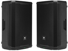 2x JBL PRX915 15" Powered Two-Way DJ/PA Loudspeaker 2000W Floor Monitor MINT 