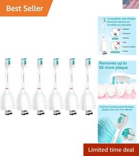 Brand New Replacement Toothbrush Heads - White, 6 Pack