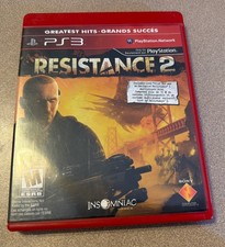 Resistance 2 Greatest Hits PS3 Sony FPS Shooter Sci Fi Video Game Free Shipping