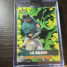 2026 Wild Card Splat Cal Raleigh Catcher #SLSESa1-CR Serial Numbered