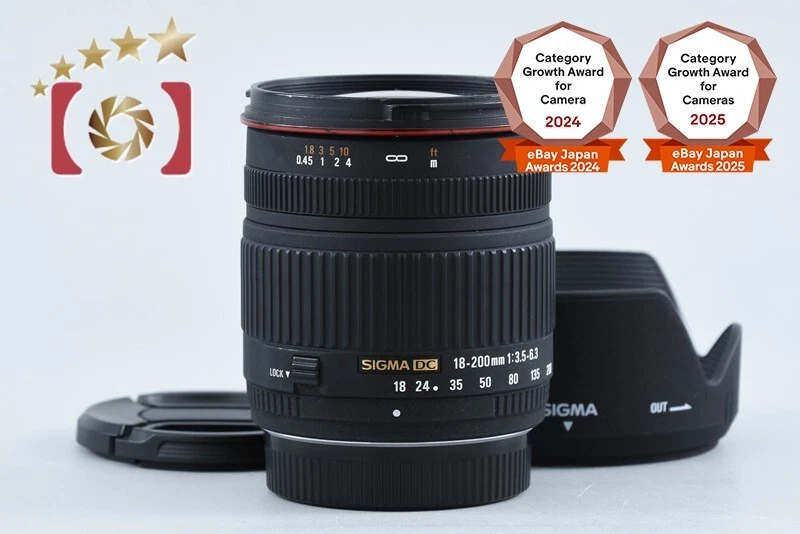 Sigma DC 18-200mm Focal Camera Lenses for sale | eBay