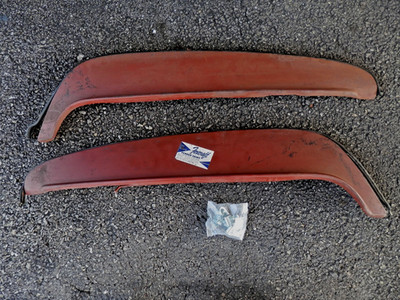 NOS Fender Skirts   -1960 Plymouth  New Old Stock with  Attachments PWS-60