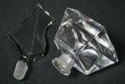 Vintage Lausitzer Hand Cut Crystal Perfume Bottle with Sail Stopper 1950’s — photo 5
