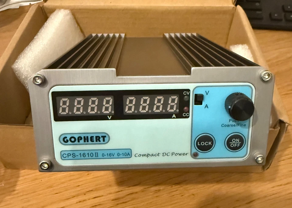 Gophert CPS-1610 - 16V 10A compact DC power supply - Image 2 of 3