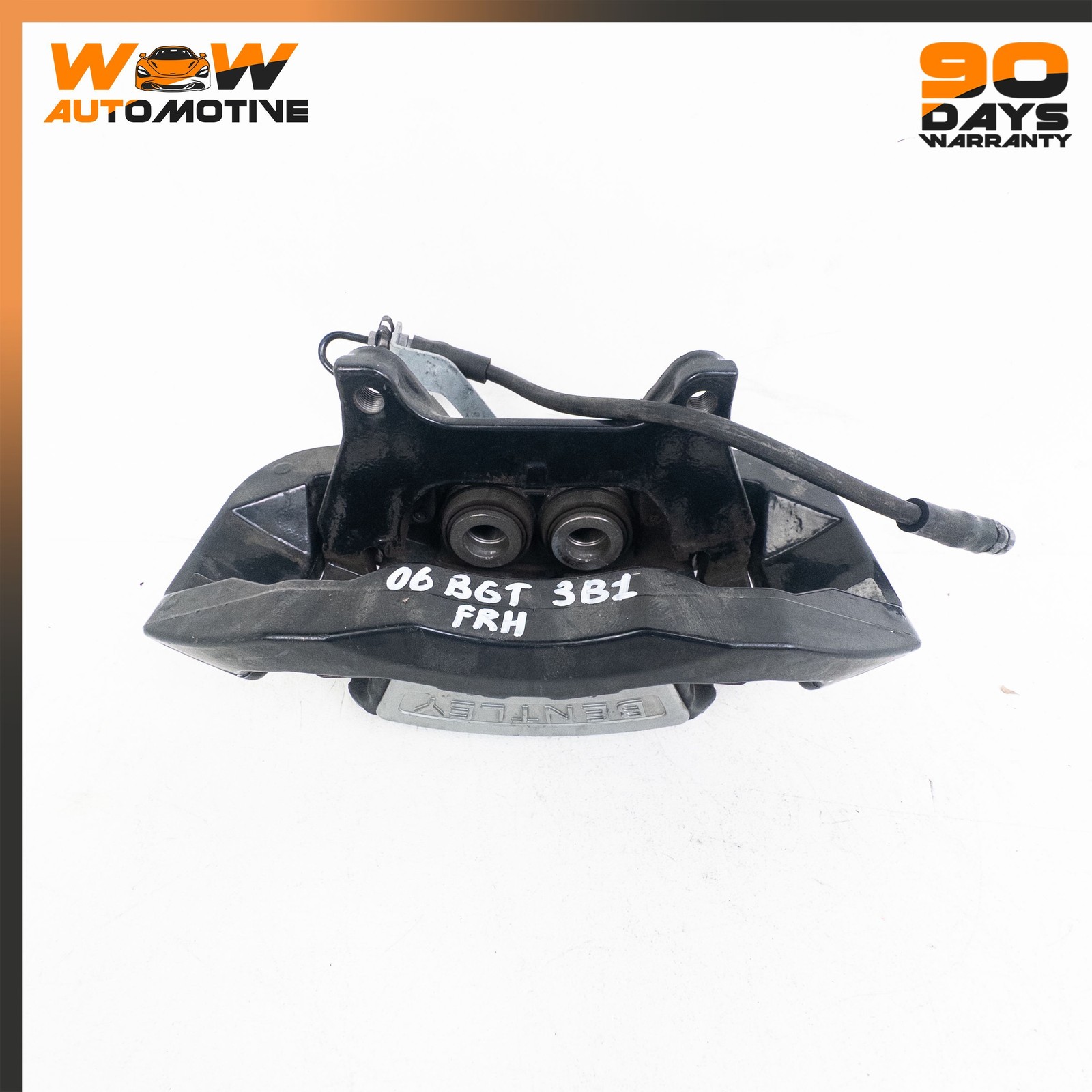 06-17 BENTLEY CONTINENTAL FLYING SPUR FRONT RIGHT BRAKE CALIPER HOUSING OEM