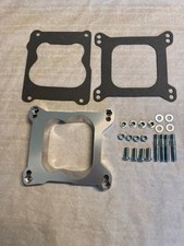 Holley To Quadrajet Q-jet Spread Bore Carburetor Adapter Square Bore Edelbrock