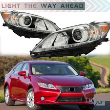 Headlight For Lexus ES300H ES350 2013 2014 2015 HID/Xenon Chrome Left+Right Side