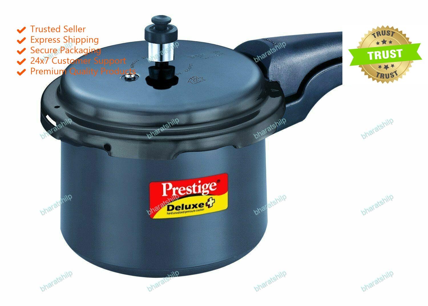 Indian Prestige Deluxe Plus Hard Anodized Outer Lid Pressure