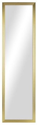 13x49 Gold Rectangle Large Wall Mirror for Bathroom or Living Room