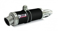 K.038.LXB - Auspufftopf Mivv Sport Gp Steel Black Kawasaki Ninja 300 13-