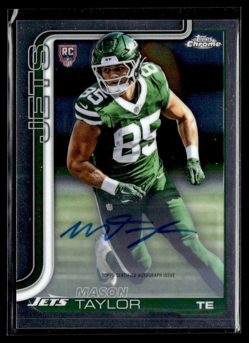 2025 Topps Chrome Rookie Autographs Mason Taylor RC Auto #RA-MT