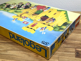 Lego 375 Yellow Castle 100% Original Box RARE Box Knights Vintage Knights Castle