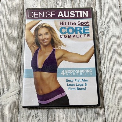 Denise Druce: Instant Body Makeover [DVD](中古品) Denise Austin: Hit The Spot CORE COMPLETE DVD 2006 Fitness Workout