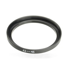 43mm-46mm 43-46 mm Step Up Filter Ring Stepping Adapter