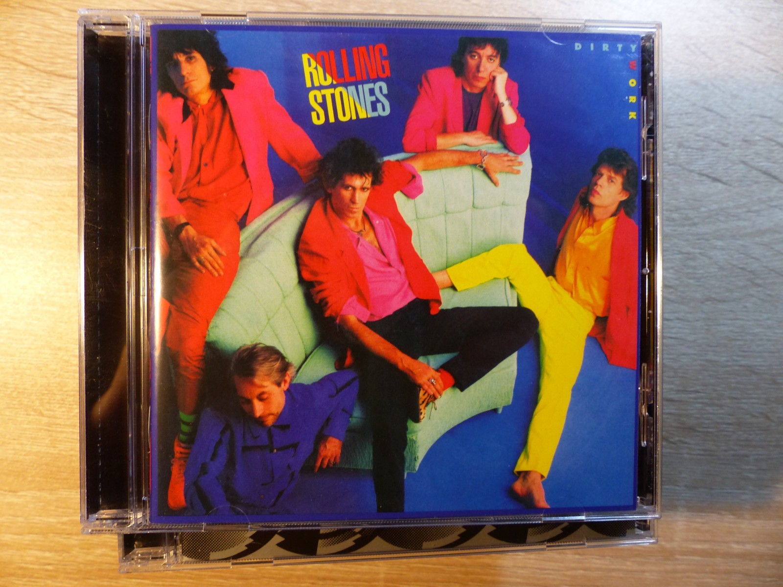 The Rolling Stones:  Dirty Work - CD - UNPLAYED