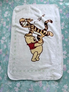Winnie The Pooh Baby Crib Plush Blanket Nursery