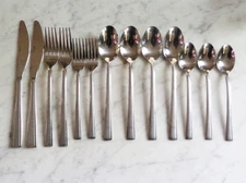 Cambridge  -20 Stainless Dinner Knives Dinner/Salad Forks Table Spoons Teaspoon