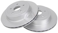 2X Bremsscheibe Beschichtet A.B.S. 18004 FüR Impreza GD GE GV Station Wagon GG