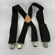 AWP Black Work Heavy Duty Suspenders 2" Fully-Adjustable