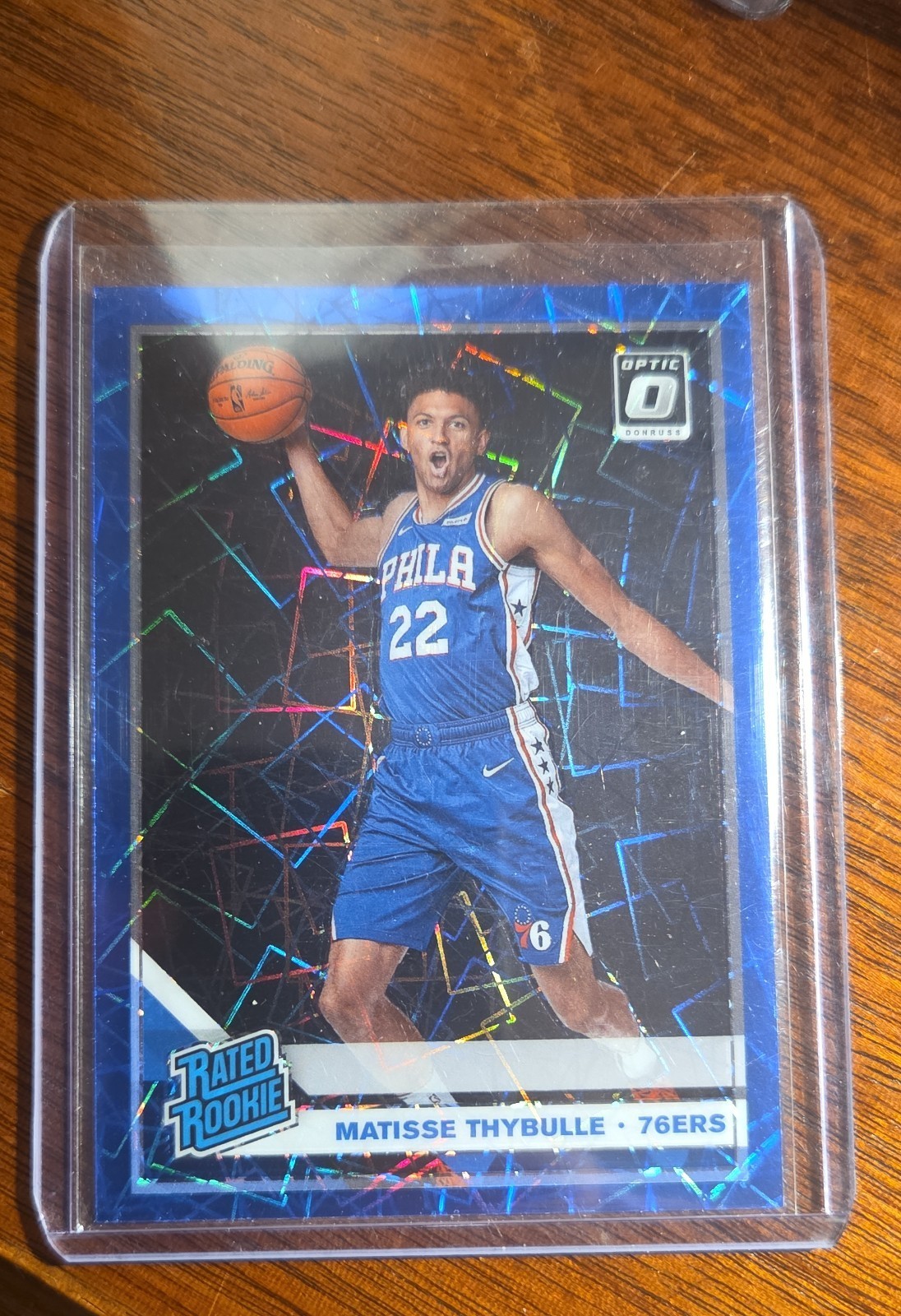 2019-20 Panini Donruss Optic - Rated Rookie Matisse Thybulle #192 Blue Velocity