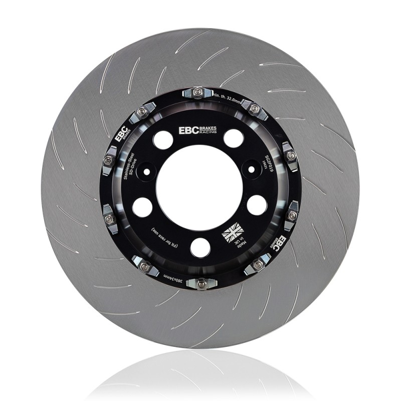 EBC SG2F018 2-Piece Floating SG Rear Rotors for 2007-2023 Audi R8/Gallardo V10